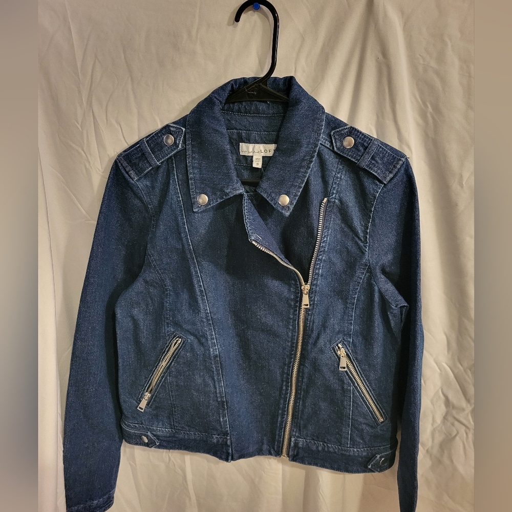 NWT Loft Denim Jacket